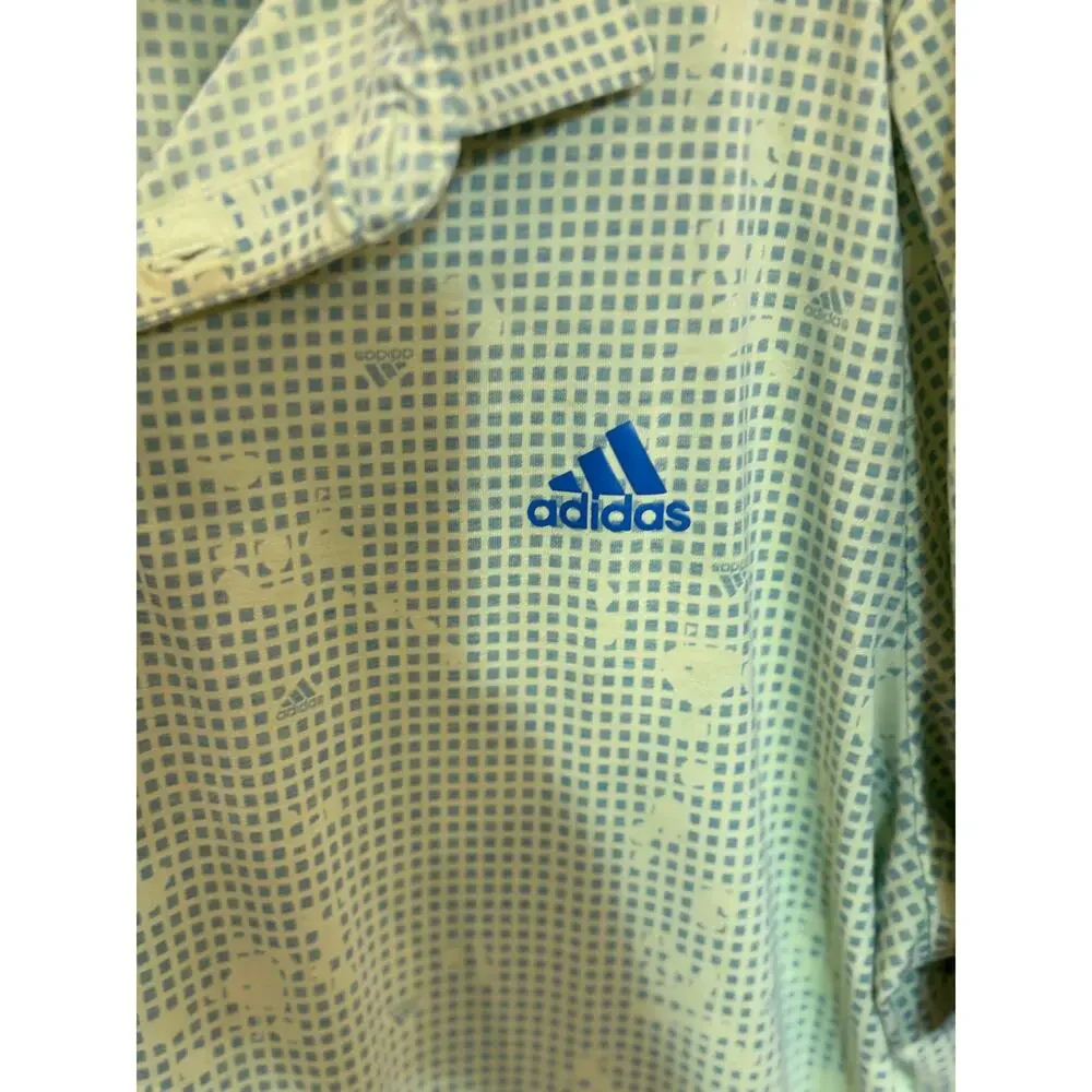 Adidas Primegreen Night Camo Print Golf Polo Size XL